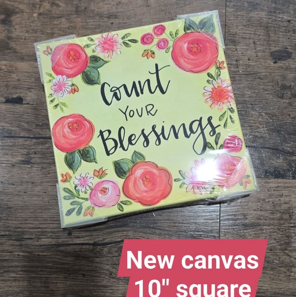 New 🔥 Floral home decor canvas